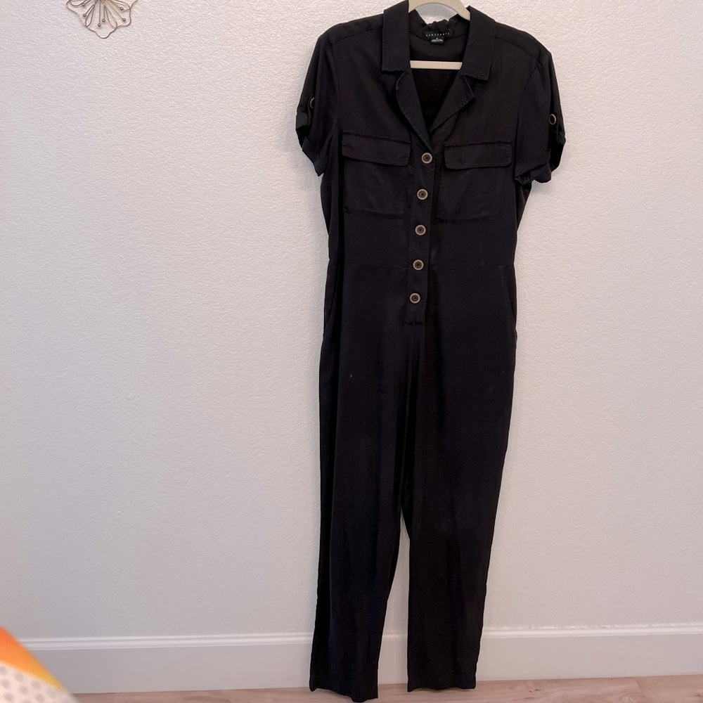 Black Comfortable Romper